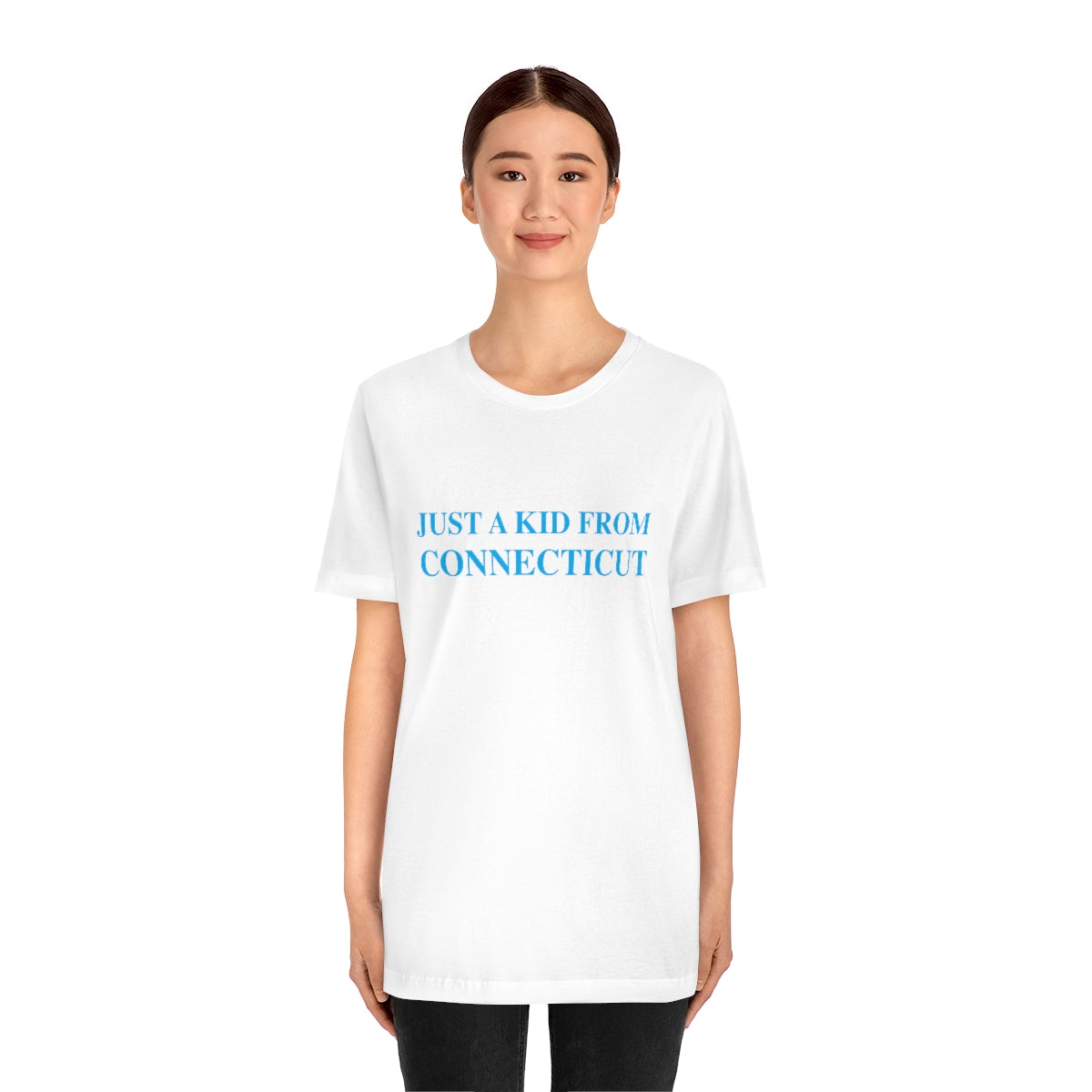Just a kid from Connecticut / Connecticut  t shirt // finding conencticut 