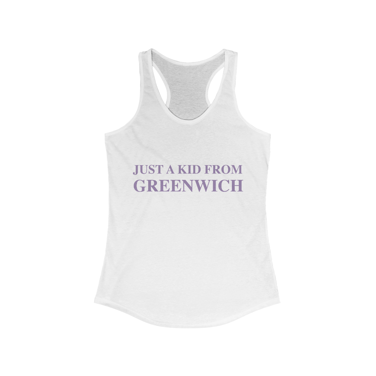 greenwich ct / connecticut womens tank top shirt 

Just a kid from Greenwich // Greenwich Connecticut womens tank top shirts   // finding connecticut 