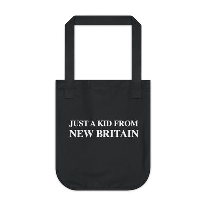 Just a kid from New Britain // New britain ct tote bag // finding connecticut 
