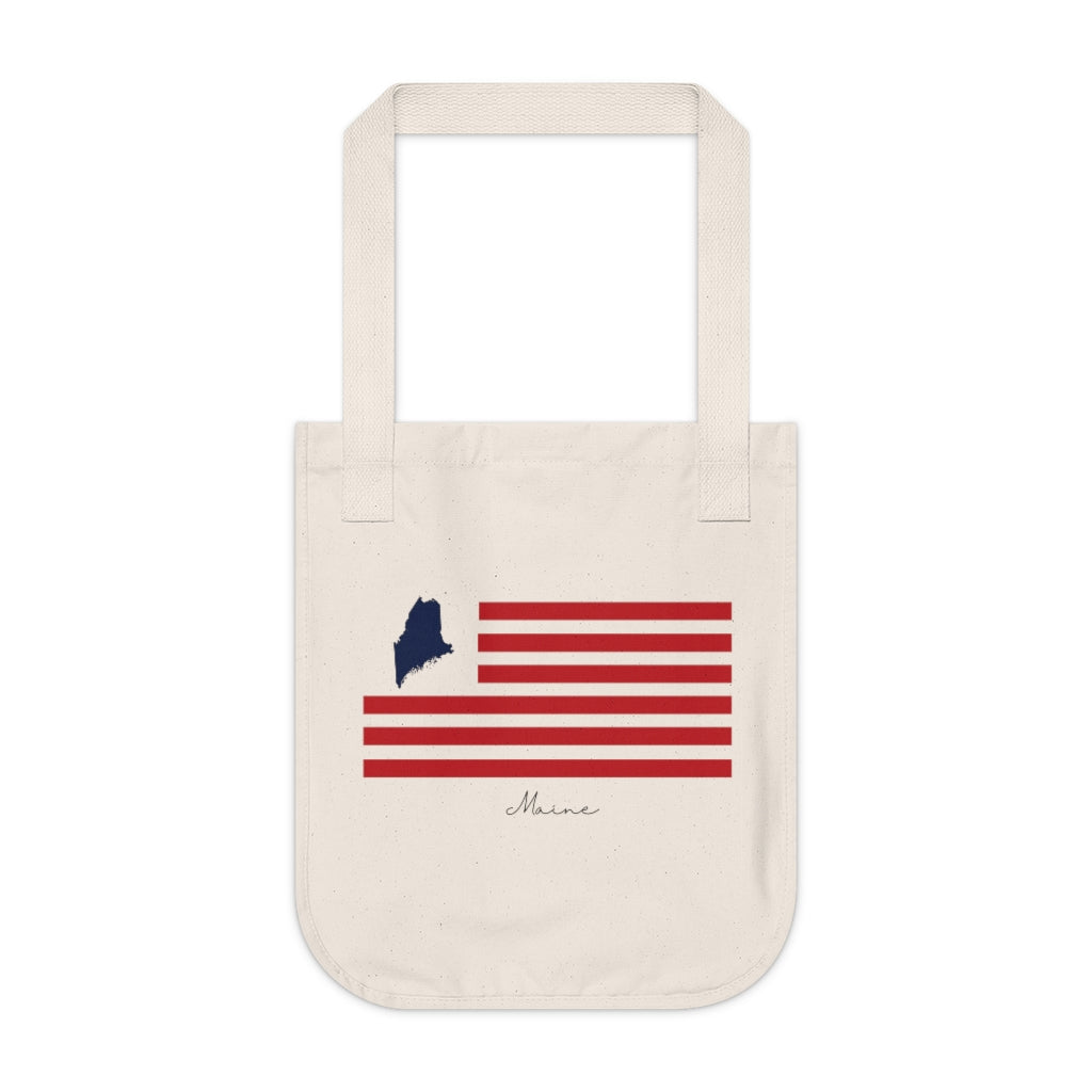 Maine Flag tote bag // Maine gifts and merch // Finding Connecticut 