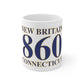 New Britain 860 Connecticut // New Britain Connecticut mug // Finding Connecticut