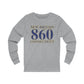 New Britain 860 Connecticut // New Britain Connecticut unisex  long sleeve shirt // finding connecticut 