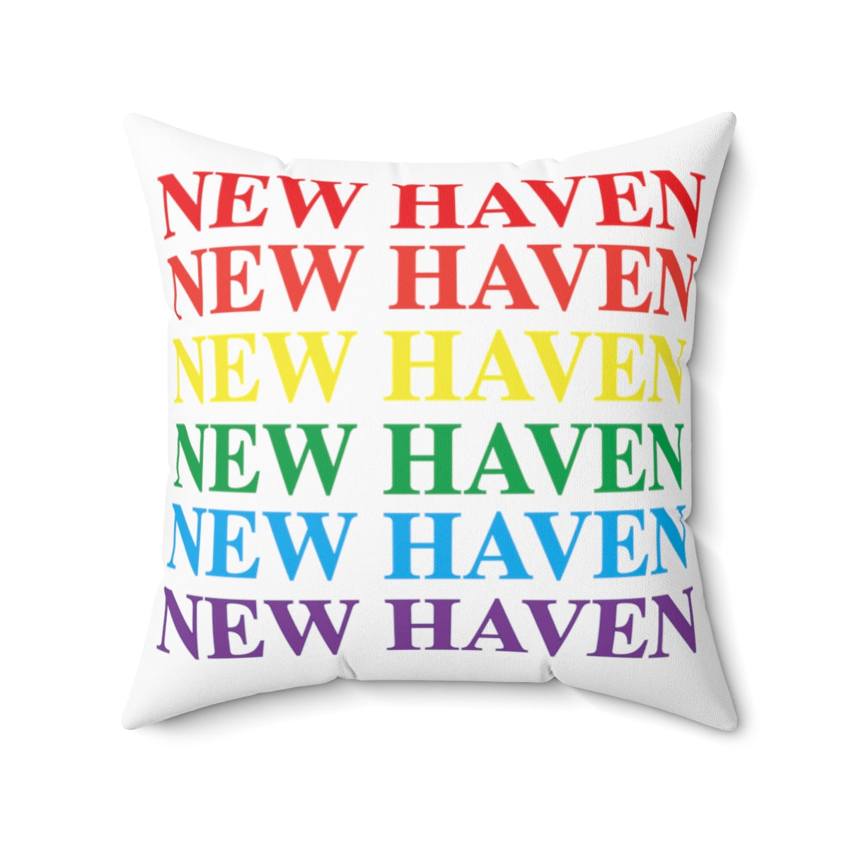 New Haven Pride Spun Polyester Square Pillow 

New haven pride pillow  // new haven ct / finding connecticut  