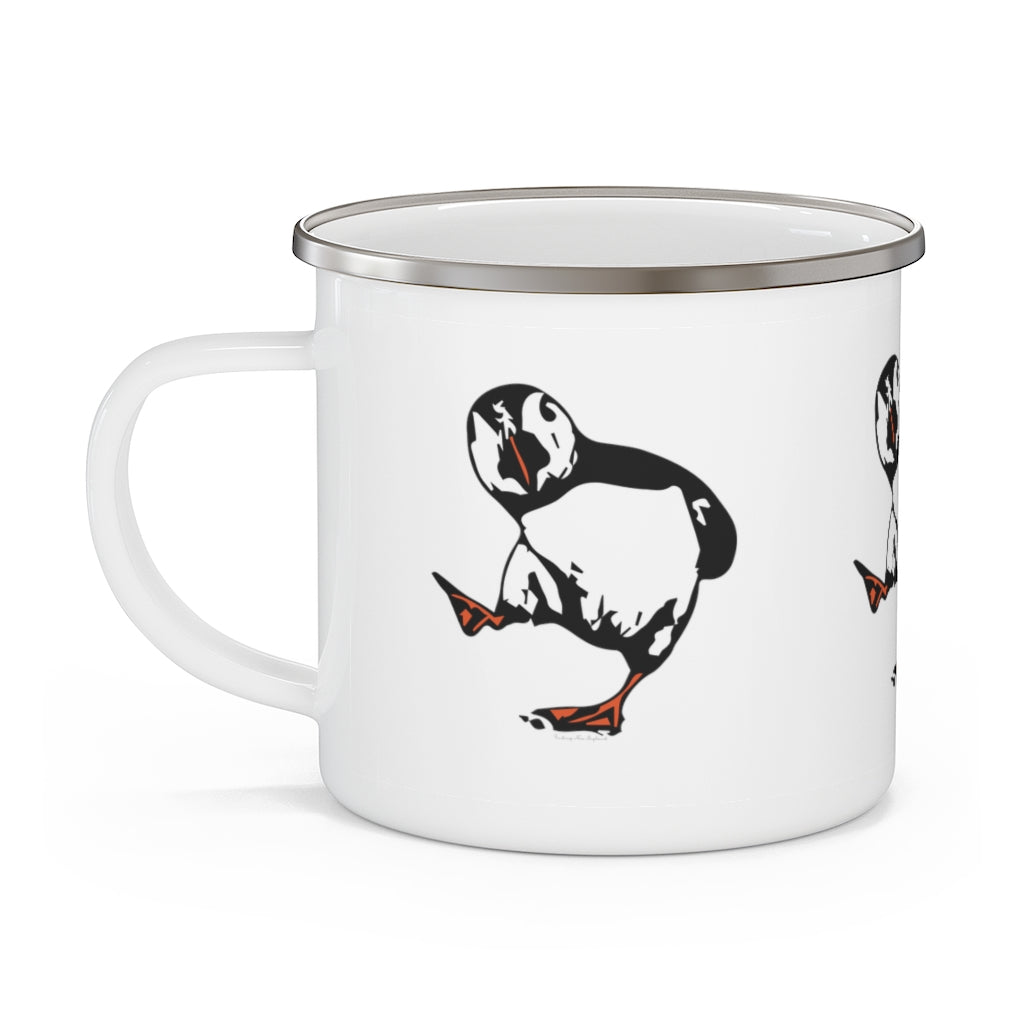 Puffin Camping mug

Puffin in Step. Do you love Atlantic Puffin’s? We have plenty Puffin products including tee shirts, sweatshirts, mugs, greeting cards, home decor, and more! Free USA shipping on all products. 
