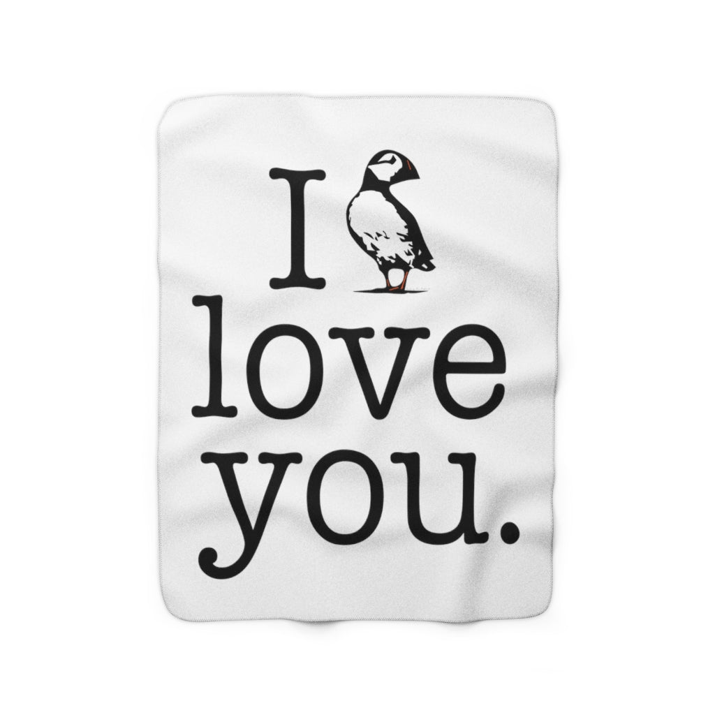 I puffin love you blanket