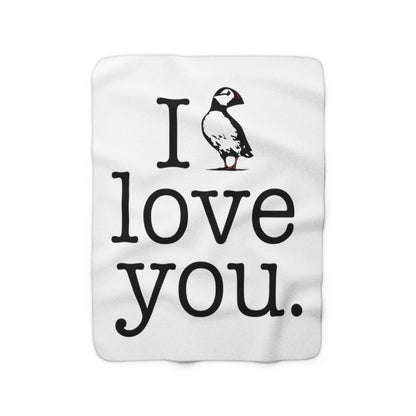 I puffin love you blanket