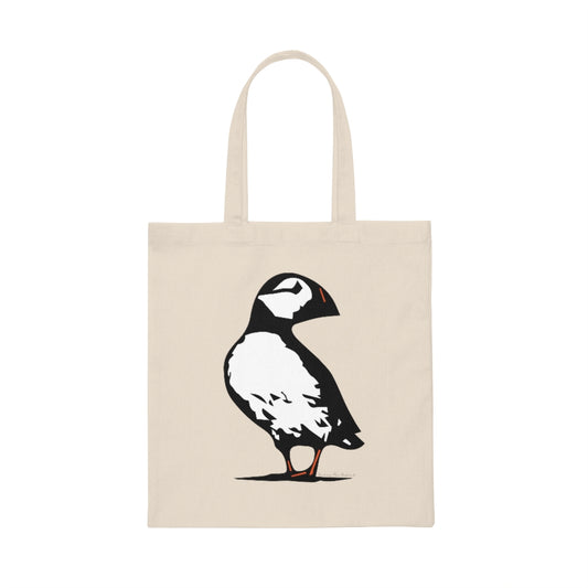 Puffin canvas tote bag 

Puffin Looking Back. Do you love Atlantic Puffin’s? We have plenty Puffin products including tee shirts, sweatshirts, mugs, greeting cards, home decor, and more! Free USA shipping on all products. 