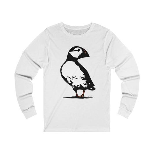 Puffin unisex long sleeve t shirt 

Puffin Looking Back. Do you love Atlantic Puffin’s? We have plenty Puffin products including tee shirts, sweatshirts, mugs, greeting cards, home decor, and more! Free USA shipping on all products. 