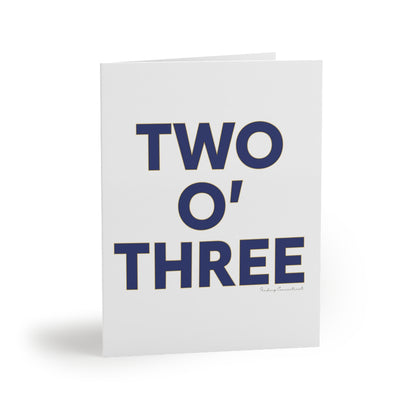 two oh three greeting cards