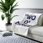 Two oh three / Two O' three / 203 fleece blanket  // Connecticut by finding Connecticut   