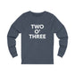 two oh three/ ct / connecticut / 203 long sleeve shirt 