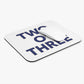 Two O' Three Mouse Pad (Rectangle)