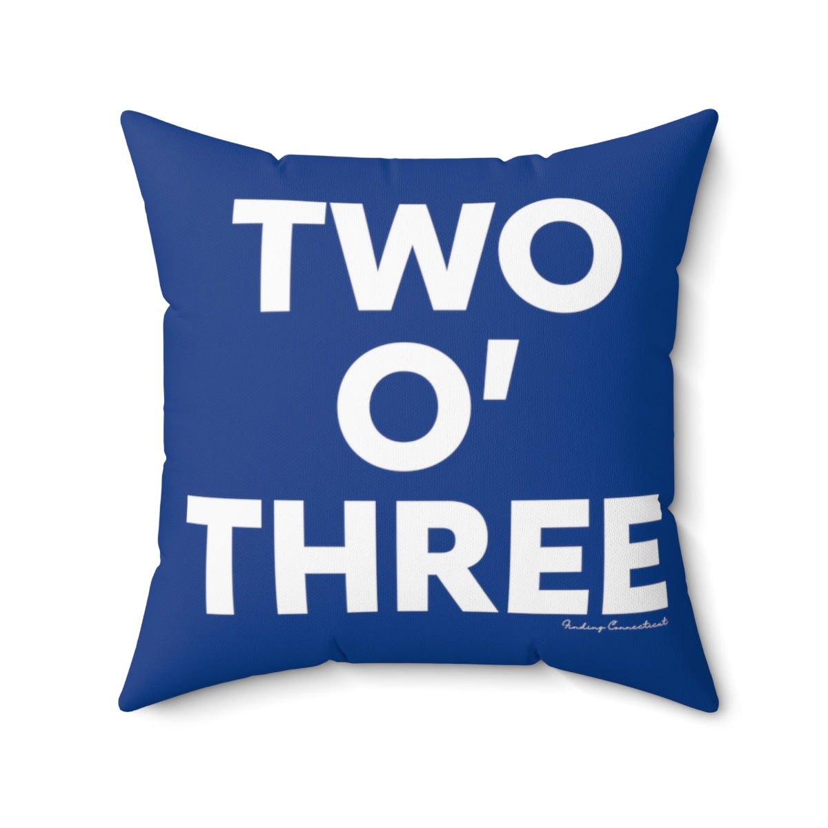 203 / two oh three / ct / connecticut pillow and home decor