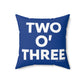 Two oh three / Two O' three / 203 pillow  // Connecticut by finding Connecticut   