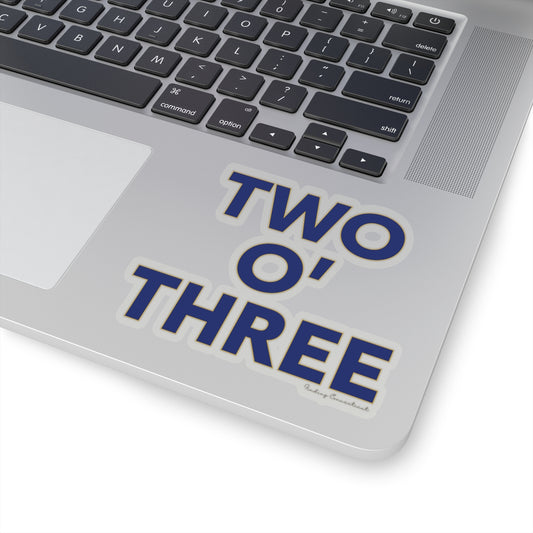 two oh three / 203 / ct / connecticut sticker 