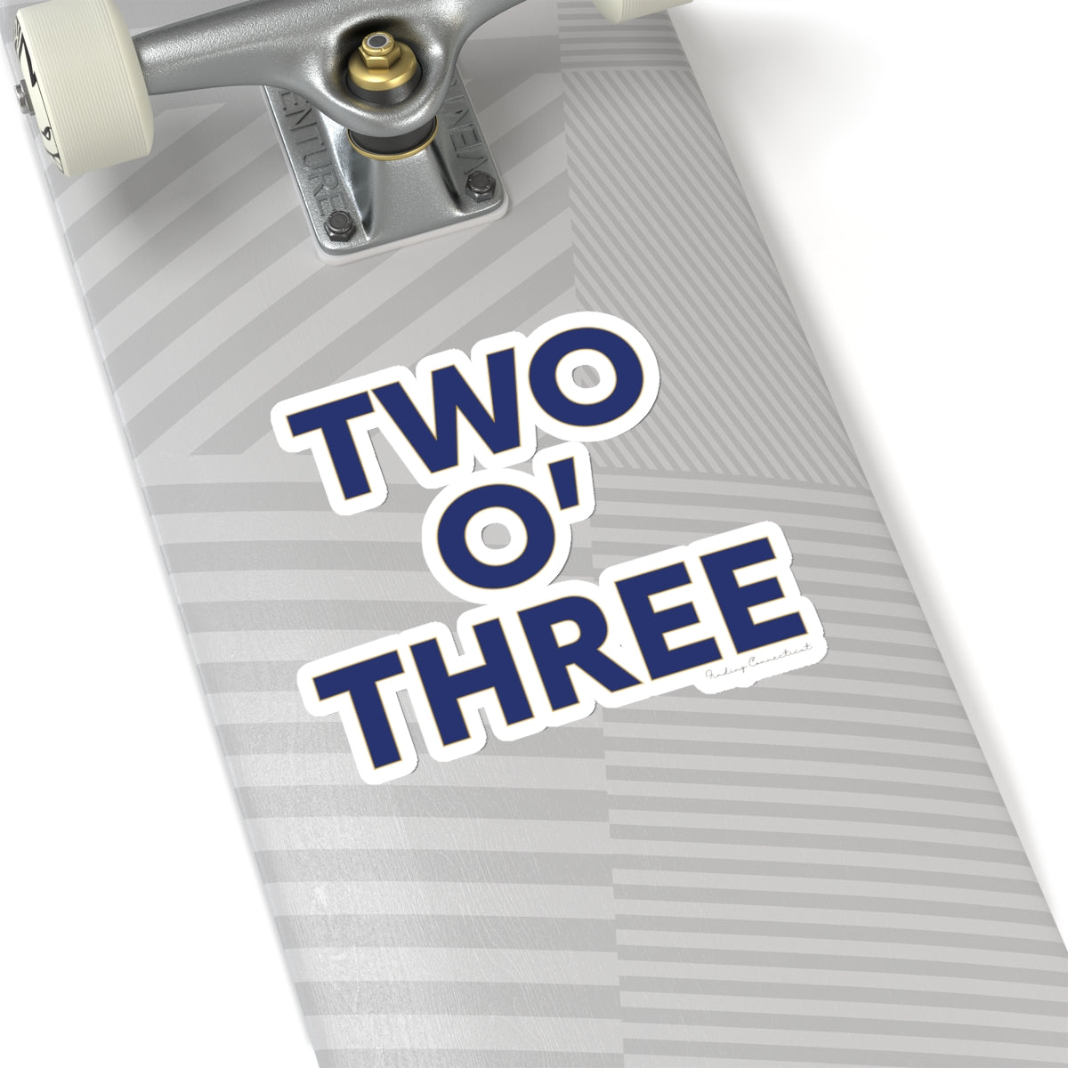 two oh three / 203 / ct / connecticut stickers 