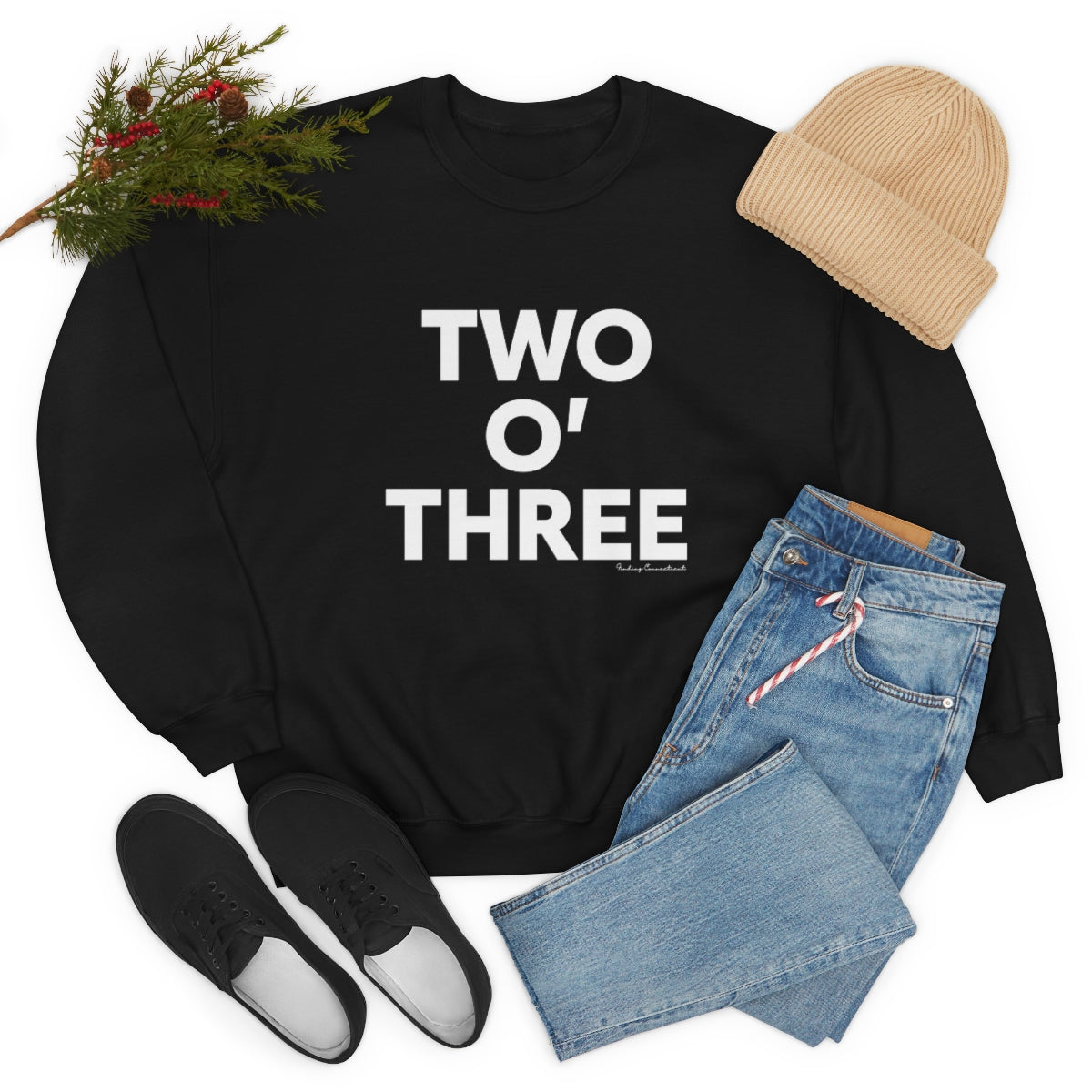 Two oh three / Two O' three / 203 sweatshirt   // Connecticut by finding Connecticut   