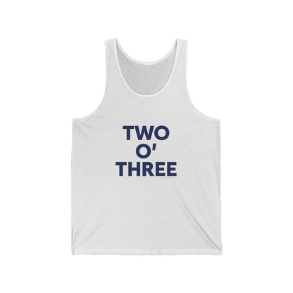 two oh three / 203 / ct / connecticut unisex tank top shirt 