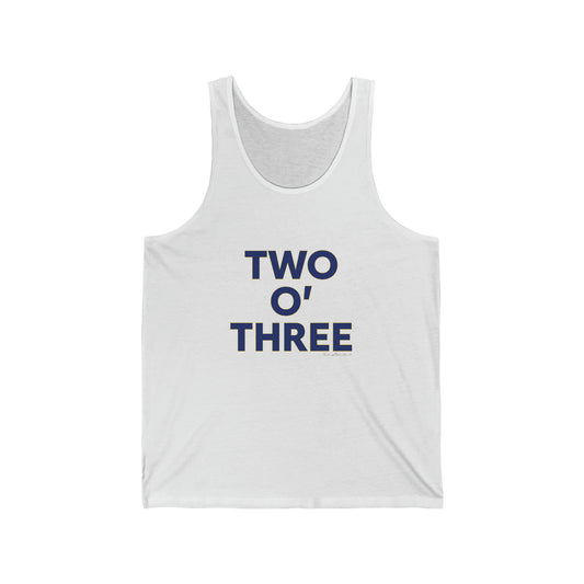 two oh three / 203 / ct / connecticut unisex tank top shirt 