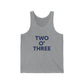 two oh three / ct / connecticut / 203 unisex tank top 