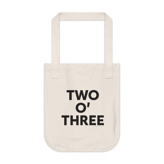 two oh three tote bag ct connecticut 203 