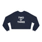 Two oh three / Two O' three / 203 womens cropped sweatshirt    // Connecticut by finding Connecticut  