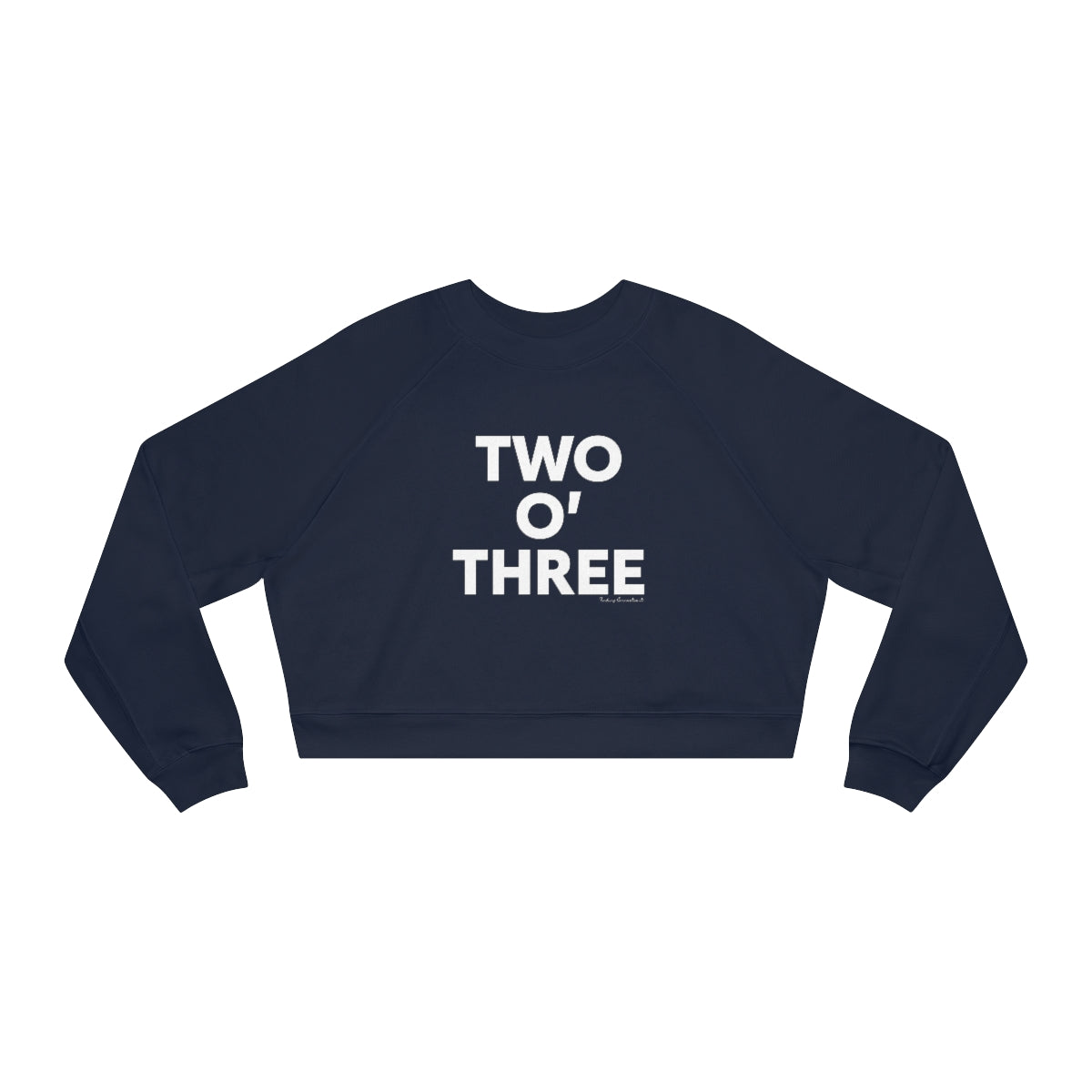 Two oh three / Two O' three / 203 womens cropped sweatshirt    // Connecticut by finding Connecticut  