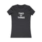 two oh three / 203 / ct / connecticut womens tee shirt