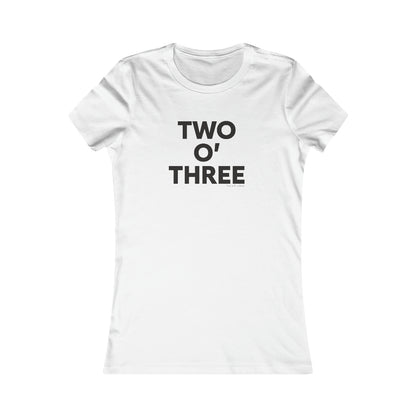 two oh three / 203 / connecticut / ct womens tee shirt 