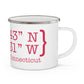 West Hartford Coordinates camping mug.  West Hartford Connecticut tee shirts, hoodies sweatshirts, mugs, other apparel, home gifts, and souvenirs. Proceeds of this collection go to help Finding Connecticut’s brand. Free USA shipping. 

West Hartford Coordinates  // west hartford connecticut camping mug // finding connecticut  