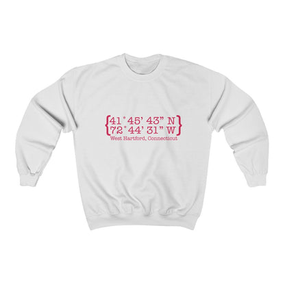 West Hartford Coordinates sweatshirt.  West Hartford Connecticut tee shirts, hoodies sweatshirts, mugs, other apparel, home gifts, and souvenirs. Proceeds of this collection go to help Finding Connecticut’s brand. Free USA shipping. 

West Hartford Coordinates // west hartford connecticut sweatshirt // finding connecticut 