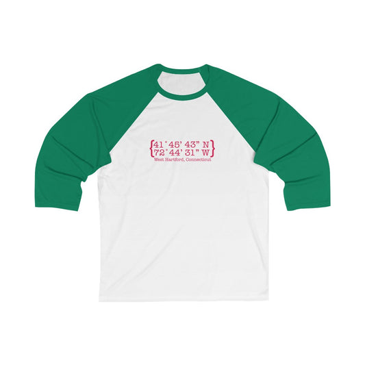 West Hartford Coordinates baseball tee shirts.  West Hartford Connecticut tee shirts, hoodies sweatshirts, mugs, other apparel, home gifts, and souvenirs. Proceeds of this collection go to help Finding Connecticut’s brand. Free USA shipping. 

West Hartford Coordinates // west hartford connecticut unisex shirt // finding connecticut