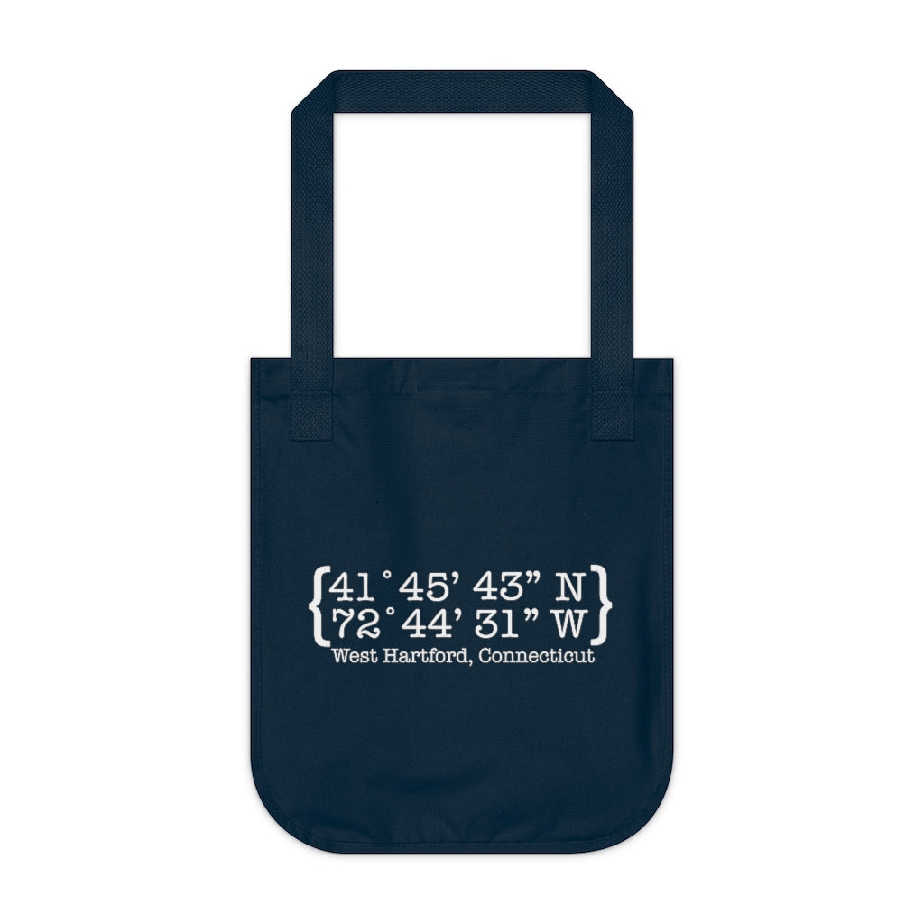 West hartford coordinates tote bag // west hartford connecticut gifts and merch // finding connecticut 