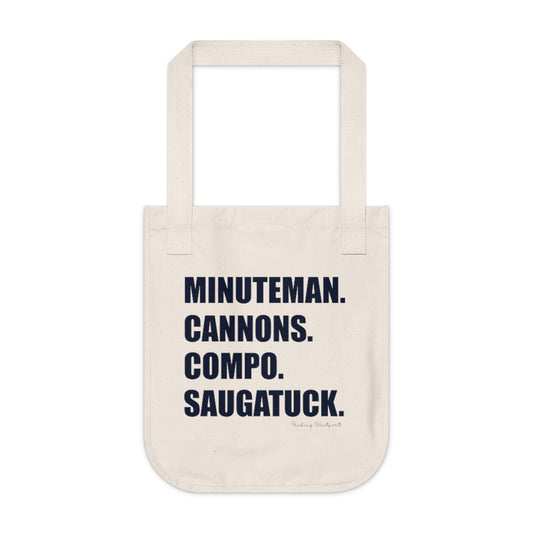 Westport connecticut tote bag // westport connecticut gifts and merch // finding connecticut