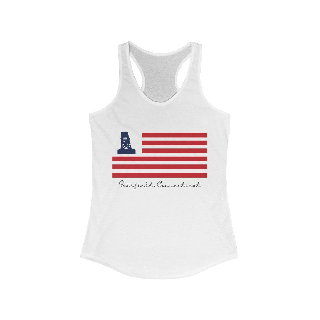 jennings beach, fairfield connecticut tank top shirt