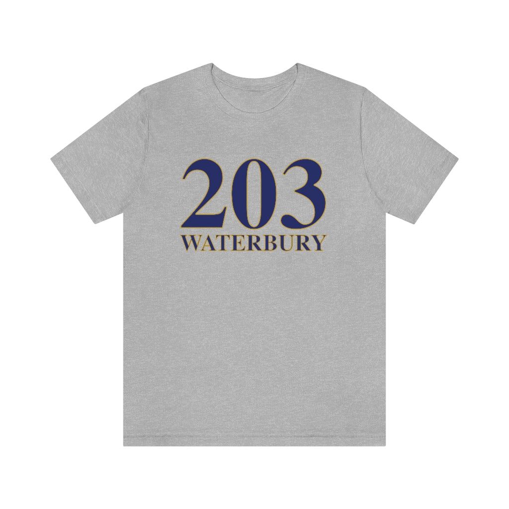 203 Waterbury Unisex Jersey Short Sleeve Tee