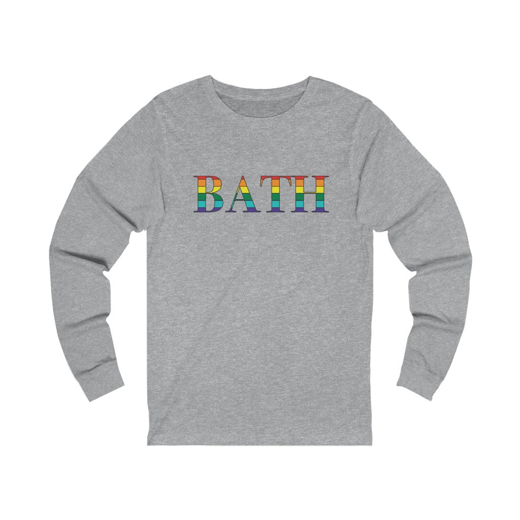 Bath Rainbow Unisex Jersey Long Sleeve Tee