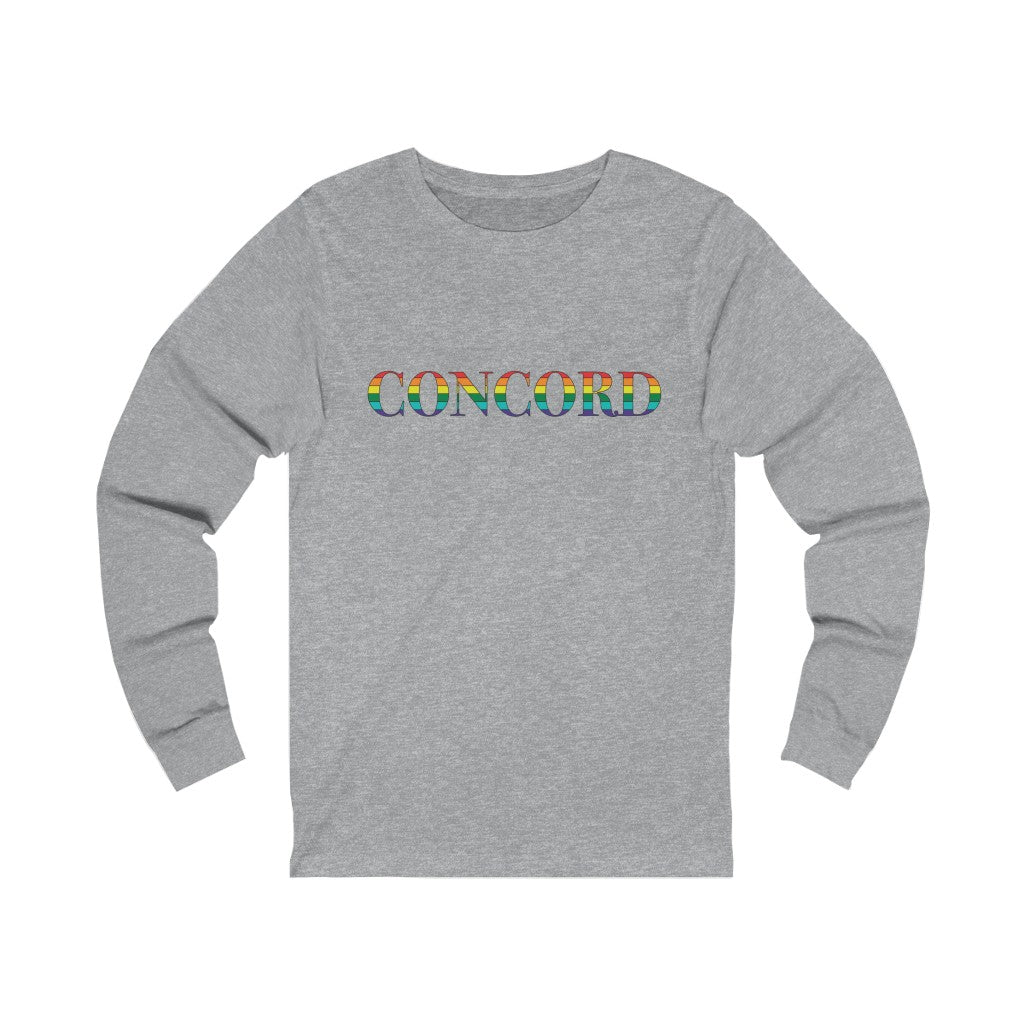 Concord Rainbow  Unisex Jersey Long Sleeve Tee