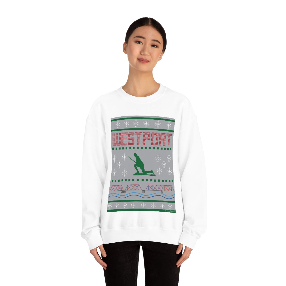 Westport Ugly Holiday Unisex Heavy Blend™ Crewneck Sweatshirt