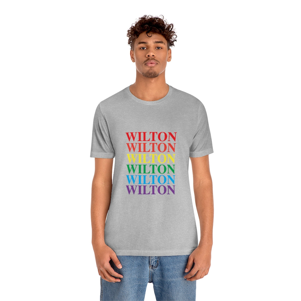 Wilton Pride Unisex Jersey Short Sleeve Tee