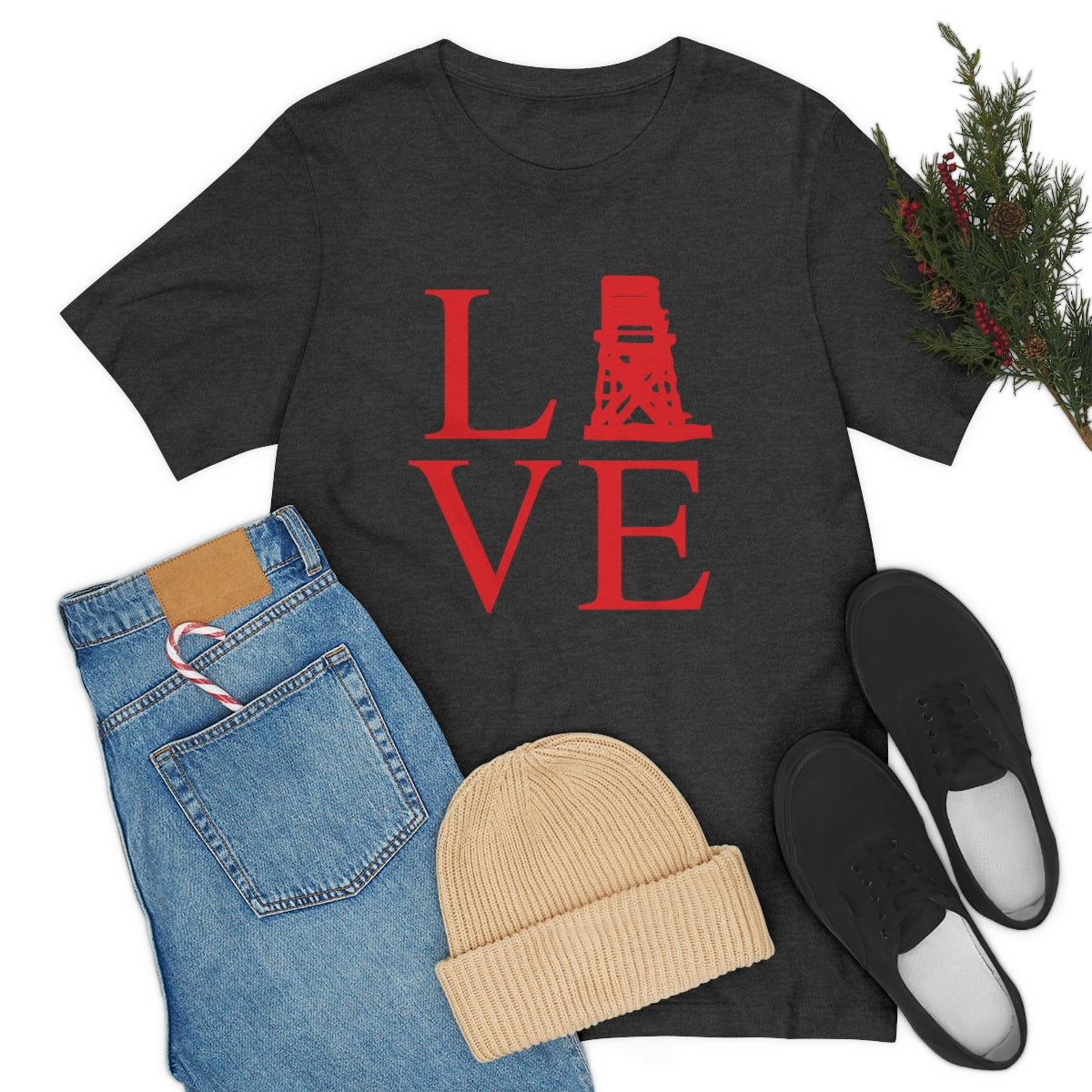 Fairfield Love & Life Unisex Jersey Short Sleeve Tee