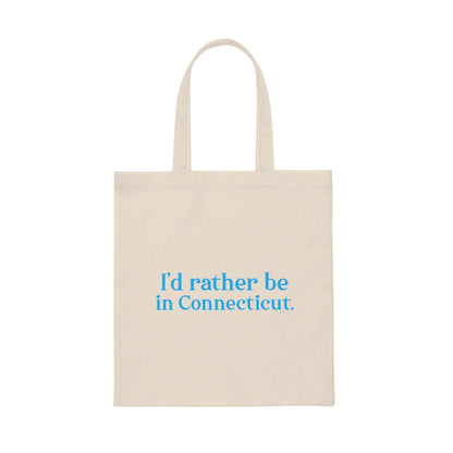 ct / connecticut tote bag