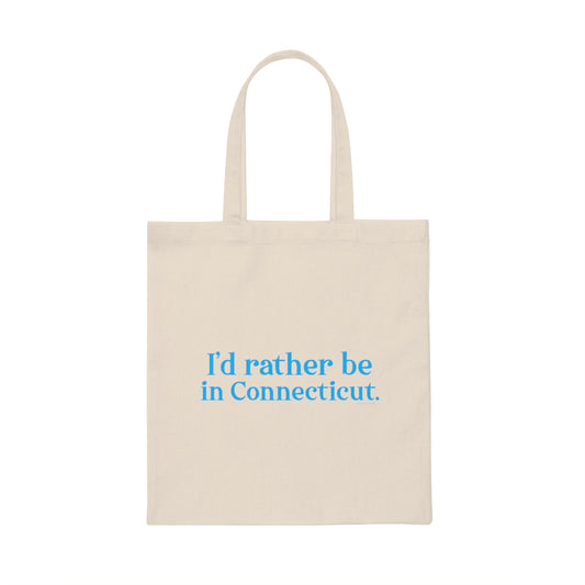 ct / connecticut tote bag