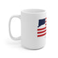 Connecticut Flag White Ceramic Mug