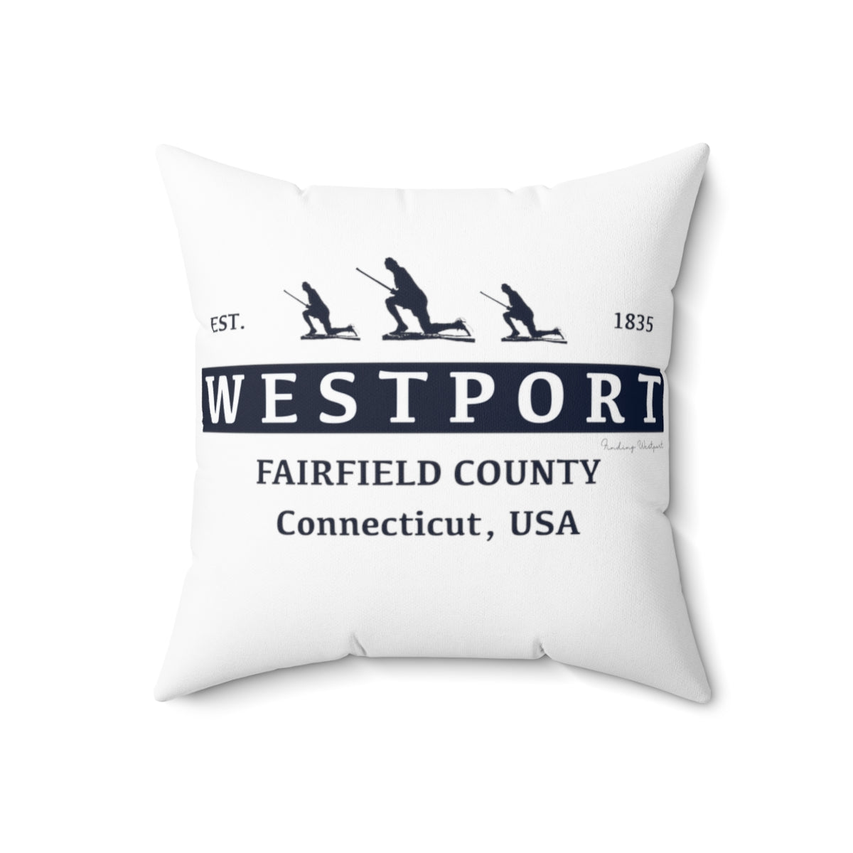 Westport Est. Spun Polyester Square Pillow