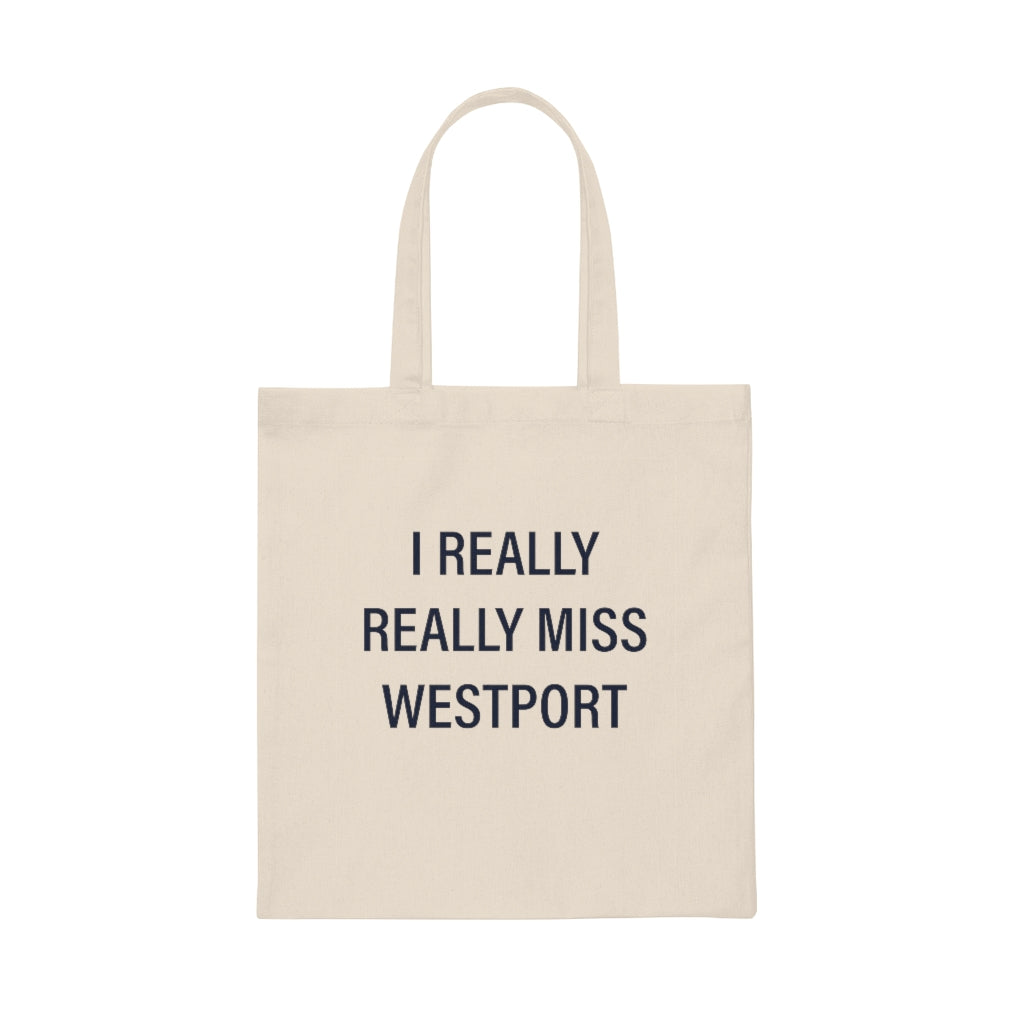 I really really miss Canvas Tote Bag