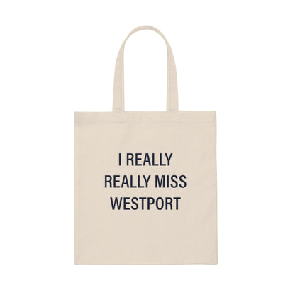 I really really miss Canvas Tote Bag