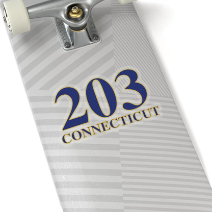 203 Connecticut sticker 