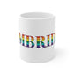 Cambridge Rainbow White Ceramic Mug