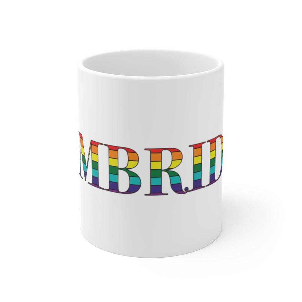 Cambridge Rainbow White Ceramic Mug